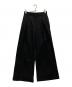 MARW UNITED ARROWS（マルゥ ユナイテッドアローズ）の古着「ワイドパンツ」｜ブラック