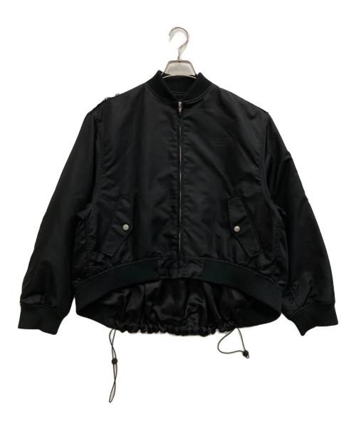 MM6 Maison Margiela（エムエムシックスメゾンマルジェラ）MM6 Maison Margiela (エムエムシックスメゾンマルジェラ) SPORTS JACKET ブラック サイズ:44の古着・服飾アイテム