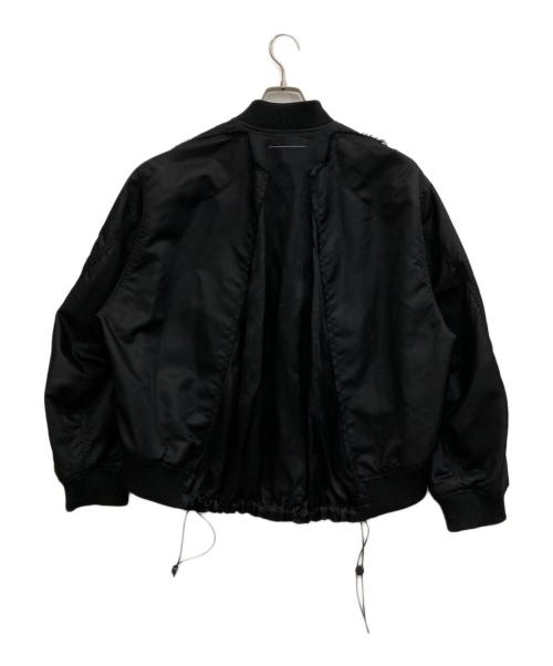 MM6 Maison Margiela（エムエムシックスメゾンマルジェラ）MM6 Maison Margiela (エムエムシックスメゾンマルジェラ) SPORTS JACKET ブラック サイズ:44の古着・服飾アイテム