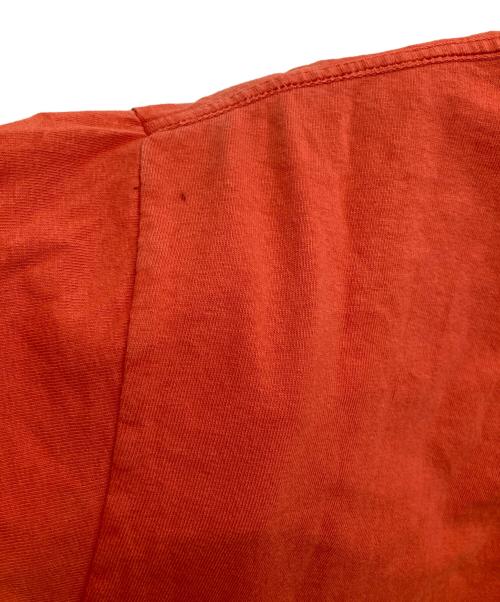 stussy（ステューシー）stussy (ステューシー) BLOCK SPORT PIGMENT DYED TEE オレンジ サイズ:Mの古着・服飾アイテム