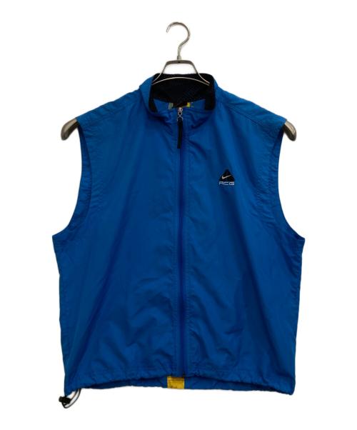 NIKE ACG（ナイキエーシージー）NIKE ACG (ナイキエージーシー) ベスト ブルー サイズ:Lの古着・服飾アイテム