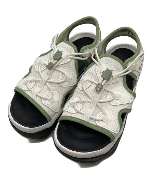 NIKE（ナイキ）NIKE (ナイキ) AIR MAX KOKO SANDAL ホワイト×グリーン サイズ:23の古着・服飾アイテム