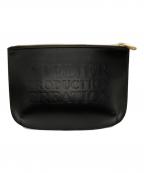 A.P.C.アーペーセー）の古着「レザーポーチ」｜ブラック