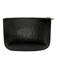 A.P.C.（アーペーセー）の古着「レザーポーチ」｜ブラック