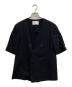UNITED ARROWS TOKYO（ユナイテッドアローズトウキョウ）の古着「ピンストライプショートスリーブジャケット」｜ネイビー