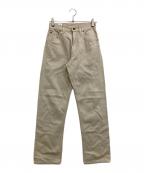 ANATOMICAアナトミカ）の古着「MARILYN 2 SATEENワイドパンツ」｜ベージュ