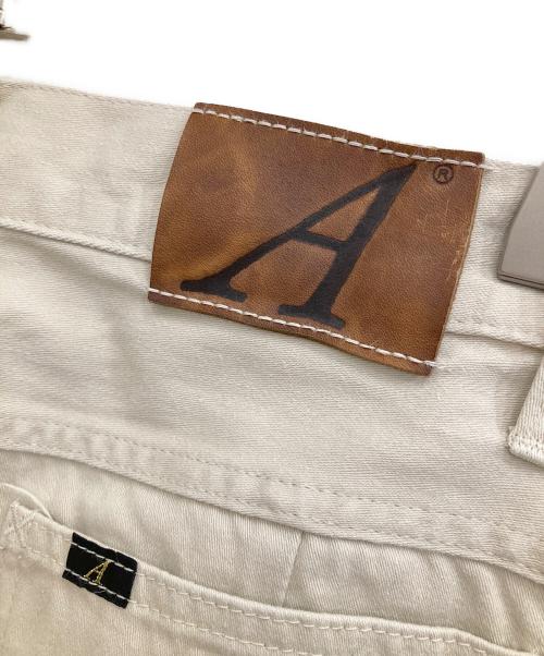 ANATOMICA（アナトミカ）ANATOMICA (アナトミカ) MARILYN 2 SATEENワイドパンツ ベージュ サイズ:27の古着・服飾アイテム