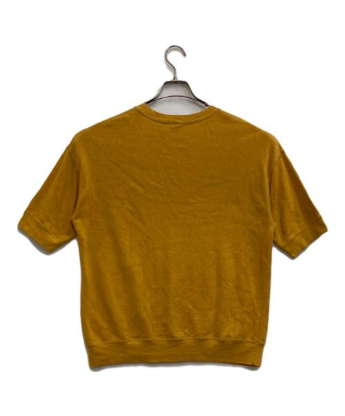 filmelange（フィルメランジェ）FilMelange (フィルメランジェ) NEELYショートスリーブスウェット マスタード サイズ:Lの古着・服飾アイテム