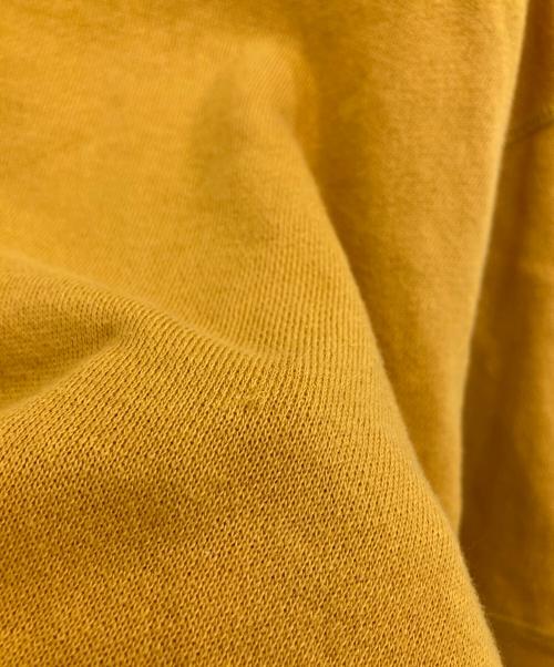 filmelange（フィルメランジェ）FilMelange (フィルメランジェ) NEELYショートスリーブスウェット マスタード サイズ:Lの古着・服飾アイテム