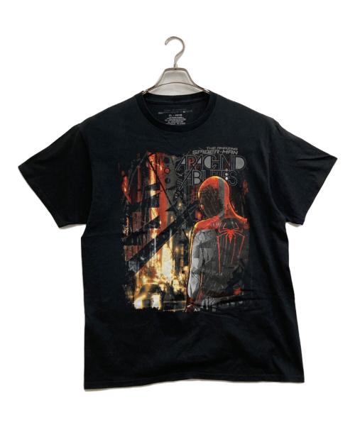 THE AMAZING SPIDER-MAN（（ザアメイジングスパイダーマン））THE AMAZING SPIDER-MAN (（ザアメイジングスパイダーマン）) Tシャツ ブラック サイズ:XLの古着・服飾アイテム