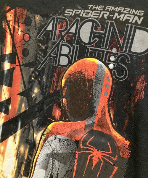 THE AMAZING SPIDER-MAN（（ザアメイジングスパイダーマン））THE AMAZING SPIDER-MAN (（ザアメイジングスパイダーマン）) Tシャツ ブラック サイズ:XLの古着・服飾アイテム