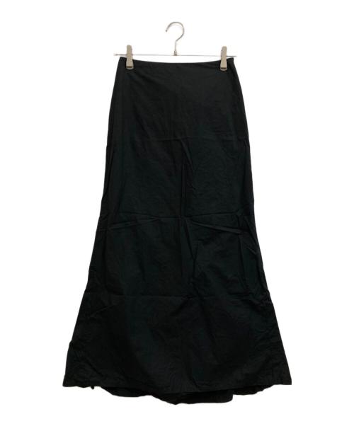 DRIES VAN NOTEN（ドリスヴァンノッテン）DRIES VAN NOTEN (ドリスヴァンノッテン) ギャザースカート ブラック サイズ:36の古着・服飾アイテム