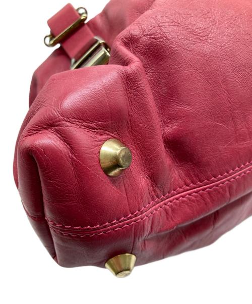 Chloe（クロエ）Chloe (クロエ) 2WAYバッグ レッドの古着・服飾アイテム