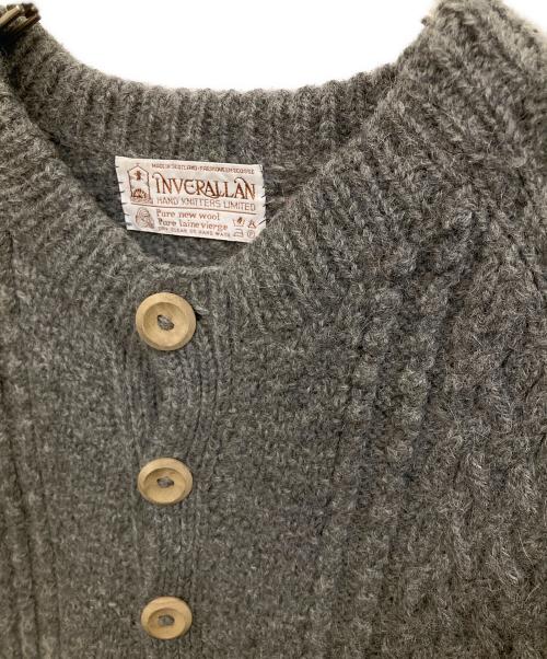 INVERALLAN（インバーアラン）INVERALLAN (インバーアラン) カーディガン グレー サイズ:-の古着・服飾アイテム