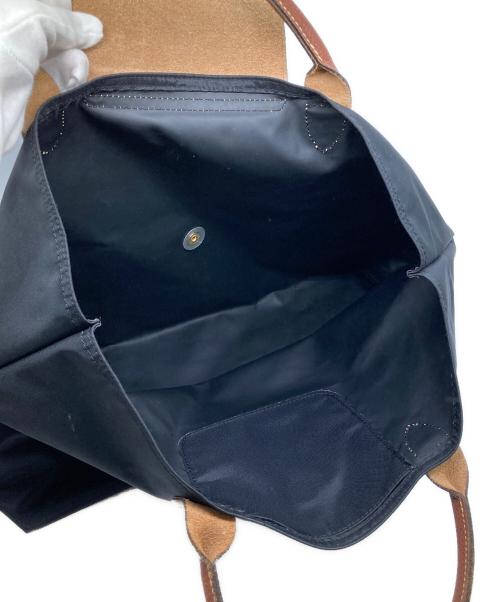 LONGCHAMP（ロンシャン）LONGCHAMP (ロンシャン) ナイロントートバッグ ブラックの古着・服飾アイテム