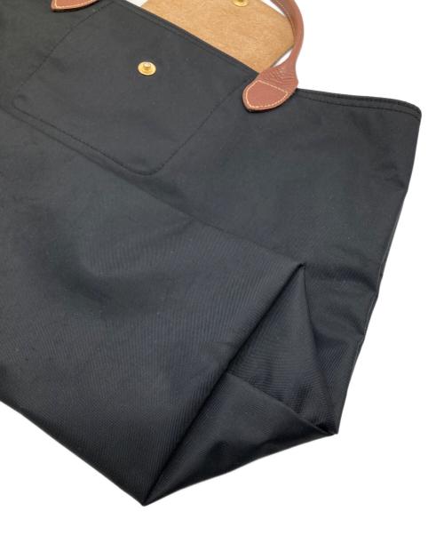 LONGCHAMP（ロンシャン）LONGCHAMP (ロンシャン) ナイロントートバッグ ブラックの古着・服飾アイテム