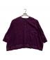 mizuiro-ind（ミズイロインド）の古着「エンブロイダリーブラウス」｜パープル