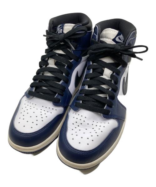 NIKE（ナイキ）NIKE (ナイキ) ハイカットスニーカー ネイビー サイズ:26の古着・服飾アイテム