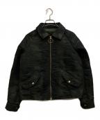 TATRASタトラス）の古着「ジップジャケット」｜ブラック×カーキ