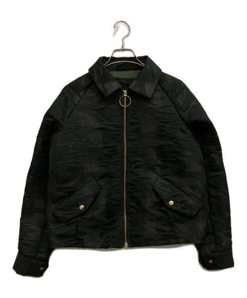 TATRAS（タトラス）TATRAS (タトラス) ジップジャケット ブラック×カーキ サイズ:03の古着・服飾アイテム