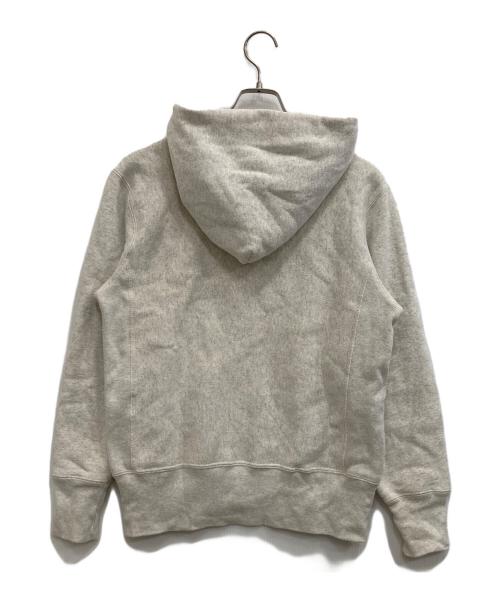 Champion（チャンピオン）Champion (チャンピオン) カレッジプリントパーカー グレー サイズ:Mの古着・服飾アイテム