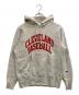 Champion（チャンピオン）の古着「カレッジプリントパーカー」｜グレー