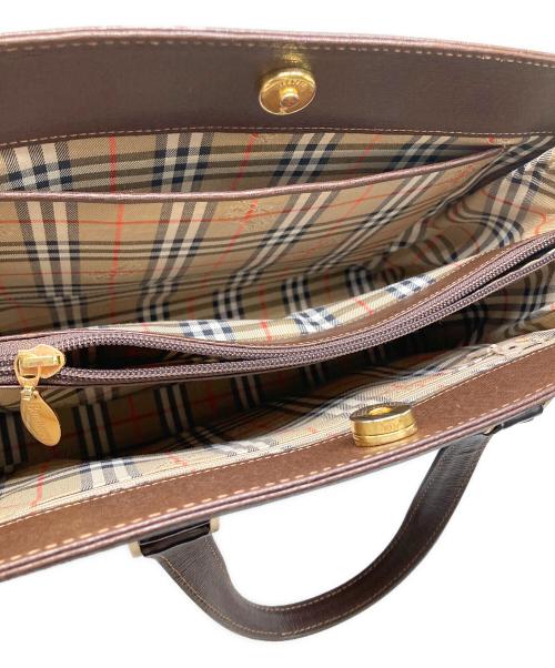 Burberry's（バーバリー）Burberry's (バーバリーズ) トートバッグ ブラウンの古着・服飾アイテム