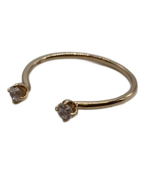 -（-）- (-) 石付K10リング サイズ:10号の古着・服飾アイテム