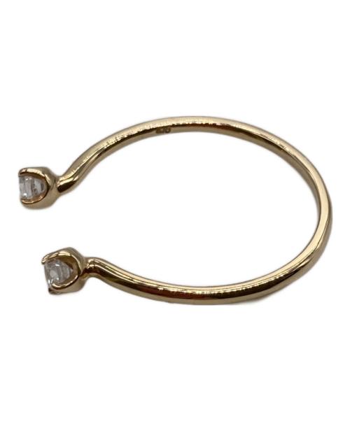 -（-）- (-) 石付K10リング サイズ:10号の古着・服飾アイテム