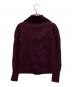 Vivienne Westwood RED LABEL (ヴィヴィアンウエストウッドレッドレーベル) ベロア切替カーディガン パープル サイズ:M：5000円