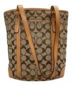 COACHコーチ）の古着「トートバッグ」｜ブラウン