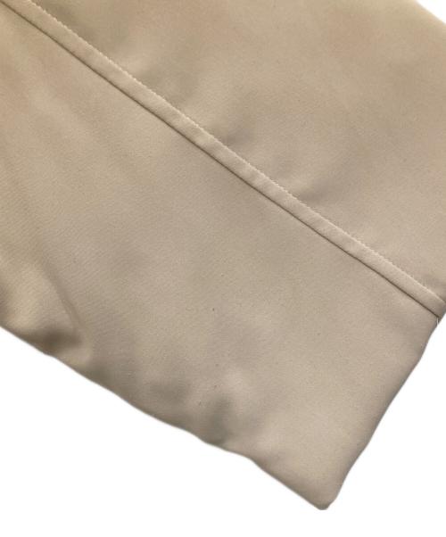 SOEJU（ソージュ）SOEJU (ソージュ) ライトパディングノーカラーコート アイボリー サイズ:Mの古着・服飾アイテム