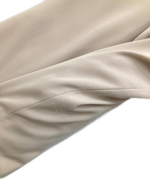 SOEJU（ソージュ）SOEJU (ソージュ) ライトパディングノーカラーコート アイボリー サイズ:Mの古着・服飾アイテム