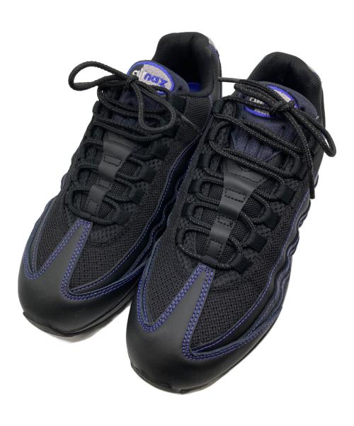 NIKE（ナイキ）NIKE (ナイキ) AIR MAX95 OG Big Bubble ブラック×ブルー サイズ:26.5の古着・服飾アイテム