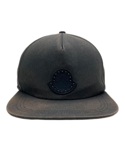 MONCLER（モンクレール）MONCLER (モンクレール) BASEBALL CAP ブラックの古着・服飾アイテム