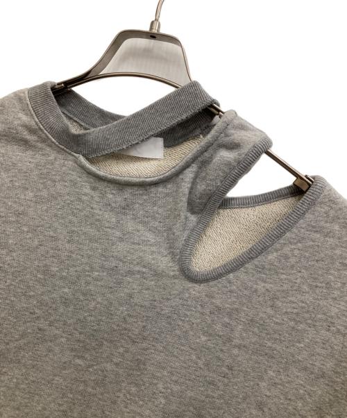 TOGA ARCHIVES（トーガアーカイブス）TOGA ARCHIVES (トーガアーカイブス) sweat cotton L/S グレー サイズ:36の古着・服飾アイテム