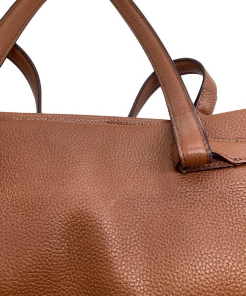 COLE HAAN（コールハーン）COLE HAAN (コールハーン) グランドアンビションサイドシンチサッチェルバッグ ブラウンの古着・服飾アイテム