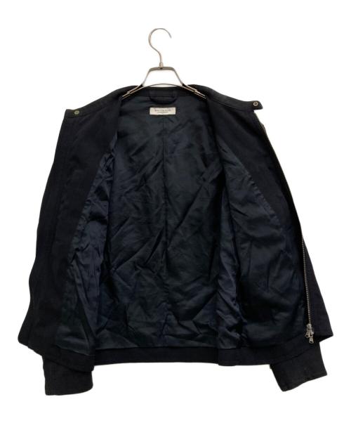 BEAUTY&YOUTH（ビューティーアンドユース）BEAUTY&YOUTH (ビューティーアンドユース) ウーステッドシングルライダースジャケット ネイビー サイズ:Mの古着・服飾アイテム