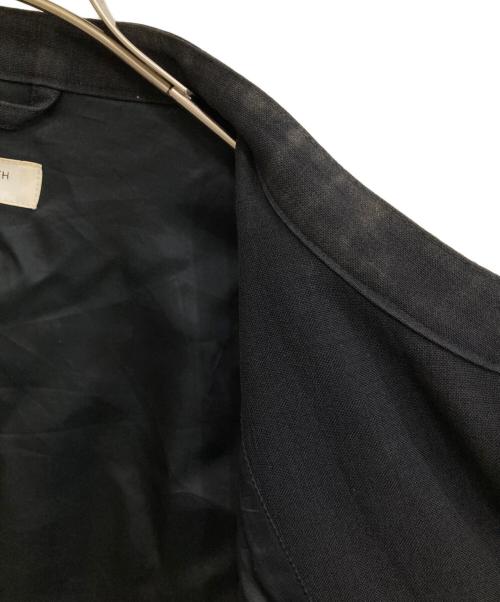 BEAUTY&YOUTH（ビューティーアンドユース）BEAUTY&YOUTH (ビューティーアンドユース) ウーステッドシングルライダースジャケット ネイビー サイズ:Mの古着・服飾アイテム