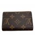 LOUIS VUITTON (ルイ ヴィトン) コインケース ブラウン：37000円