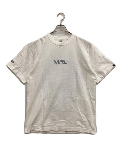 SAPEur（サプール）SAPEur (サプール) ロッドマンプリントTシャツ ホワイト サイズ:Mの古着・服飾アイテム