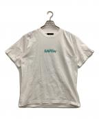 SAPEurサプール）の古着「MASATOSHI HAMADA Mintblue S/S Tee」｜ホワイト