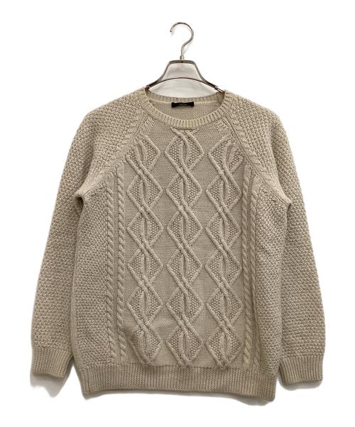 ROBERTO COLLINA（ロベルトコリーナ）ROBERTO COLLINA (ロベルトコリーナ) ケーブルニット ベージュ サイズ:-の古着・服飾アイテム