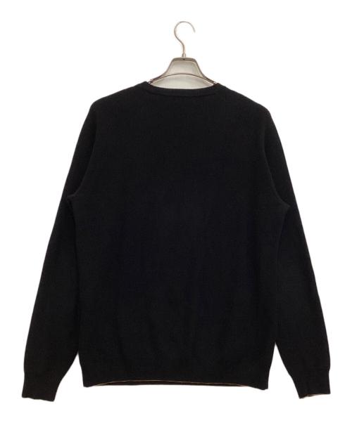 ROBERTO COLLINA（ロベルトコリーナ）ROBERTO COLLINA (ロベルトコリーナ) クルーネックニット ブラック サイズ:Mの古着・服飾アイテム