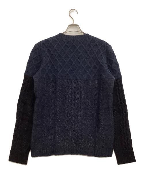 ROBERTO COLLINA（ロベルトコリーナ）ROBERTO COLLINA (ロベルトコリーナ) ケーブルニット ネイビー サイズ:-の古着・服飾アイテム