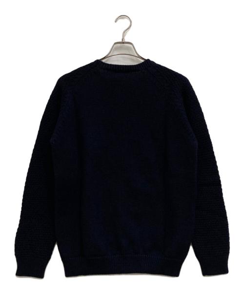 ROBERTO COLLINA（ロベルトコリーナ）ROBERTO COLLINA (ロベルトコリーナ) ケーブルニット ネイビー サイズ:Lの古着・服飾アイテム