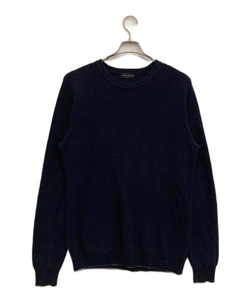 ROBERTO COLLINA（ロベルトコリーナ）ROBERTO COLLINA (ロベルトコリーナ) クルーネックニット ネイビー サイズ:-の古着・服飾アイテム