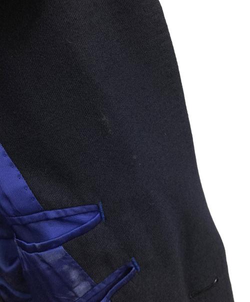 Aquascutum（アクアスキュータム）Aquascutum (アクアスキュータム) ウールナイロンテーラードジャケット ネイビー サイズ:-の古着・服飾アイテム