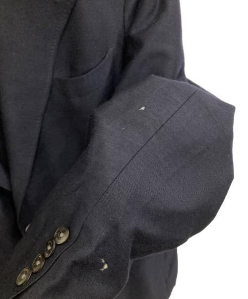 Aquascutum（アクアスキュータム）Aquascutum (アクアスキュータム) ウールナイロンテーラードジャケット ネイビー サイズ:-の古着・服飾アイテム