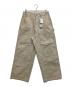 WHIMSIC（ウィムジック）の古着「ダブルニーペインターパンツ」｜ベージュ